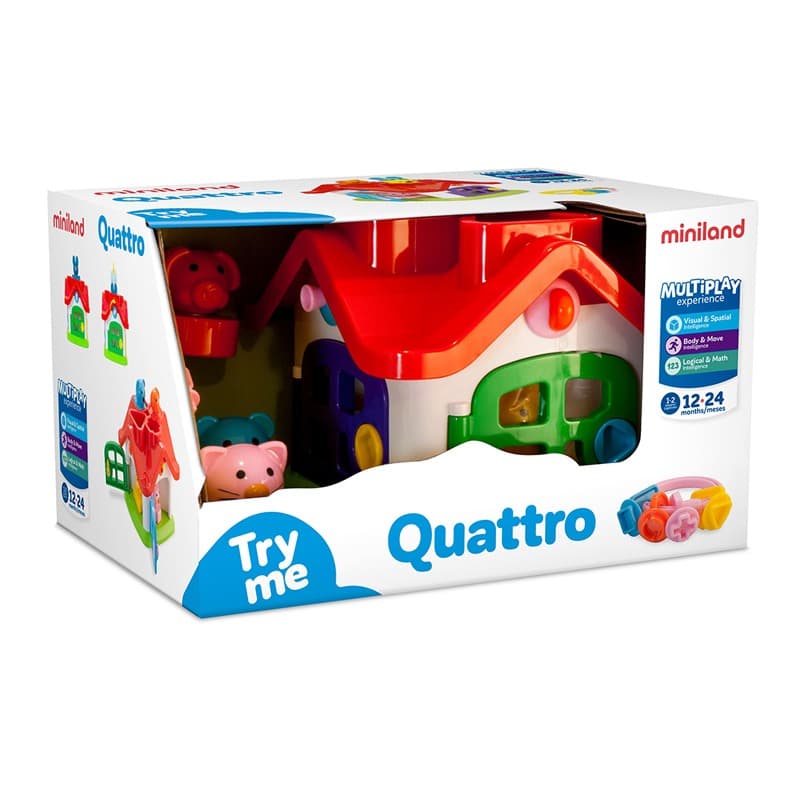 Miniland Quattro Set