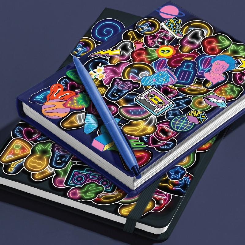 Hinkler Kaleidoscope Sticker Bomb Electric Neon