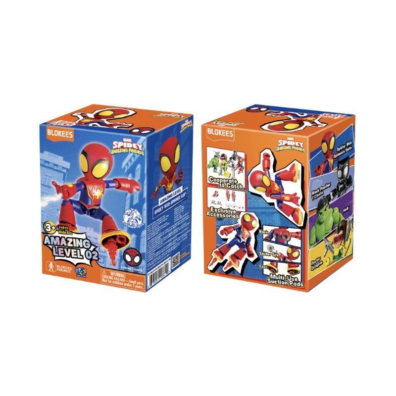 Blokees Marvel Spidey Amazing Friends - Spidey Web-Spinner Suit - Amazing Level 02.