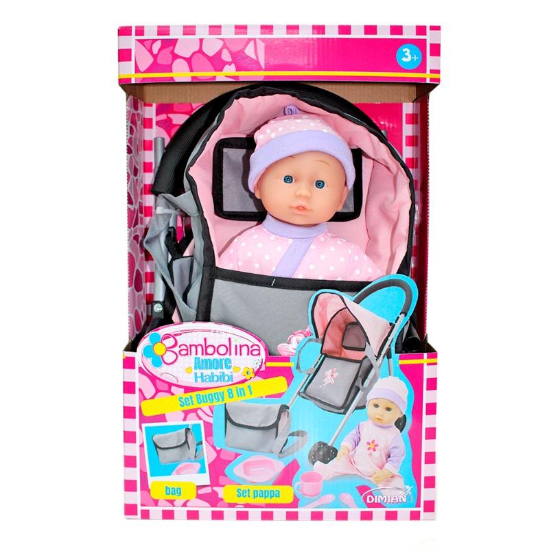 بامبولينا - مجموعة باجي 8 في 1 مع دمية