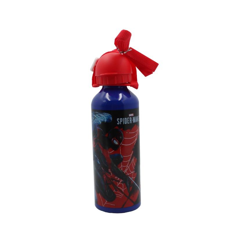 Spider-Man 2 Metal Water Bottle With Straps