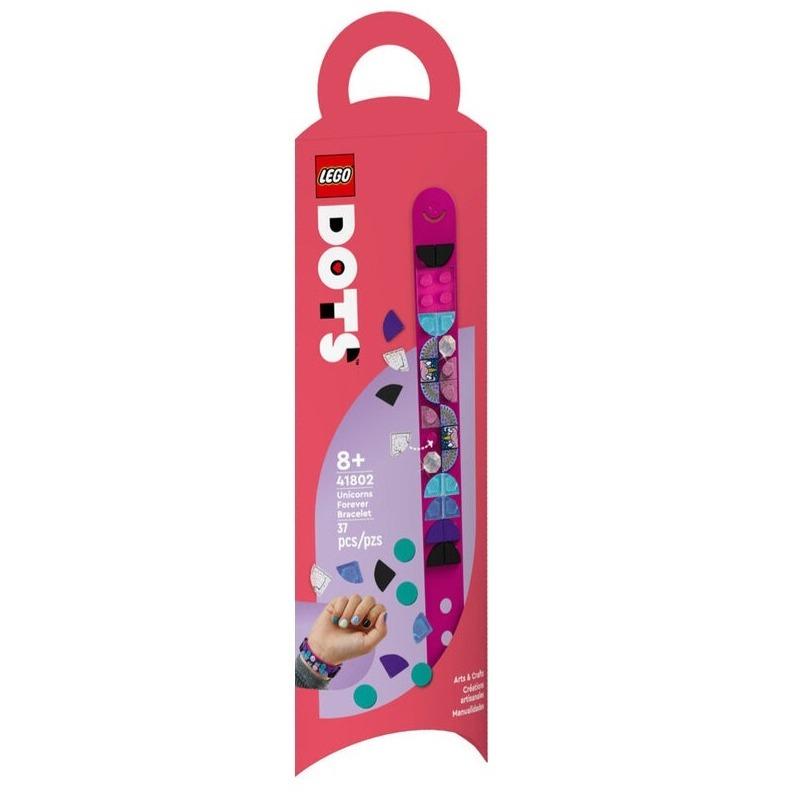 LEGO DOTS Unicorns Forever Bracelet DIY Kit - 37 Pcs 41802