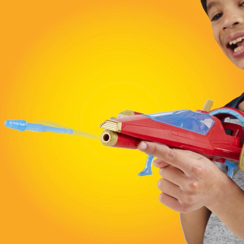 Marvel Avengers Epic Hero Series Iron Man Repulsor Blast Battle Jet