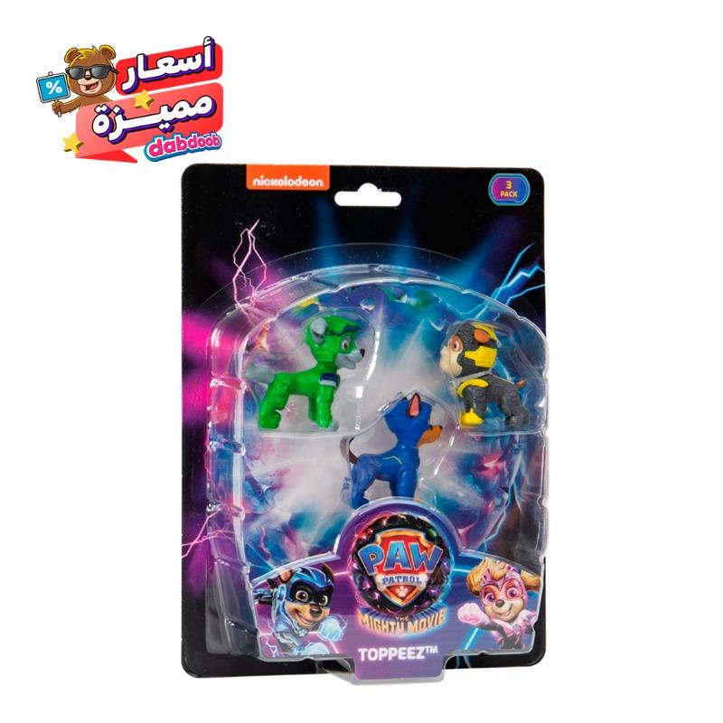 Paw Patrol The Mighty Movie Pencil Toppers blister 3 Pcs - Pack of 1
