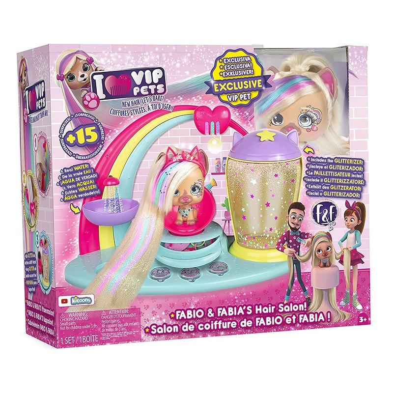 IMC Toys VIP Pets Fabio & Fabia Hair Salon Playset