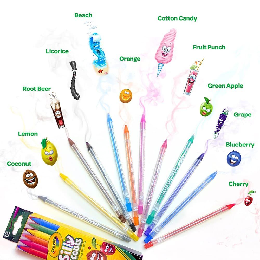 Crayola 12 Silly Scents Twistables Colored Pencils