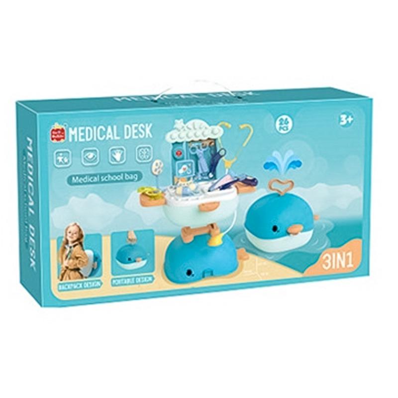 Doctor Table Set Blue - 26 Pcs