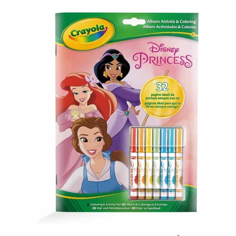 Crayola Disney Princess Color & Activity Book – Creative Fun Set