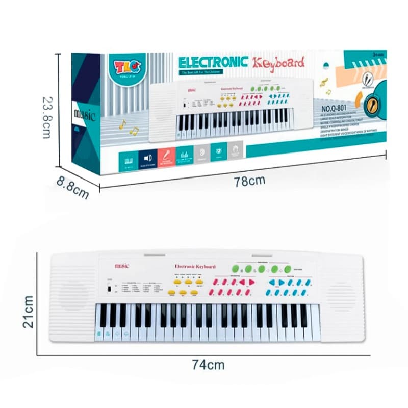 Electronic 44 Key Multi-Function Keyboard
