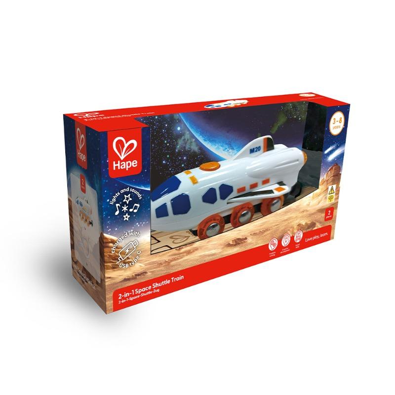هيب - قطار المكوك الفضائي 2 في 1