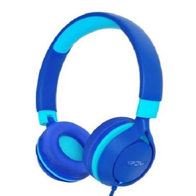 Safe Audio Wired Kids Headphone - Blue