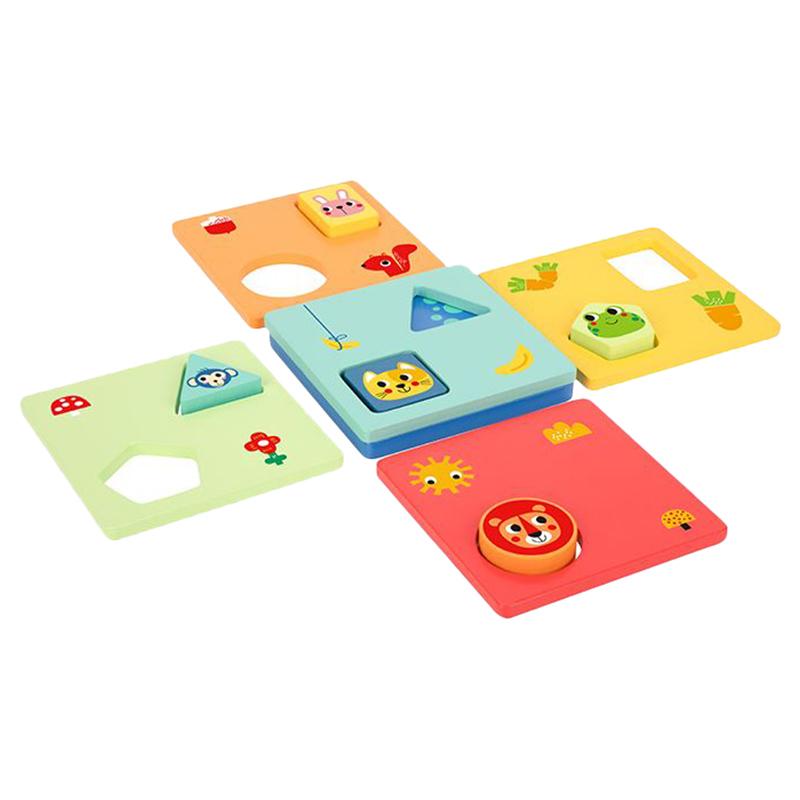 توكي توي - الاشكال الهندسية الخشبية