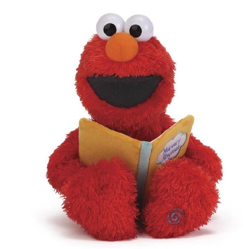 GUND Sesame Street Animated Nursery Rhyme Elmo Plush