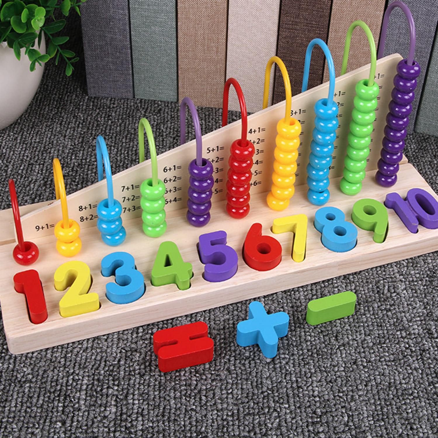 Beilaluna - Wooden Children Triple Play Calculating Toy