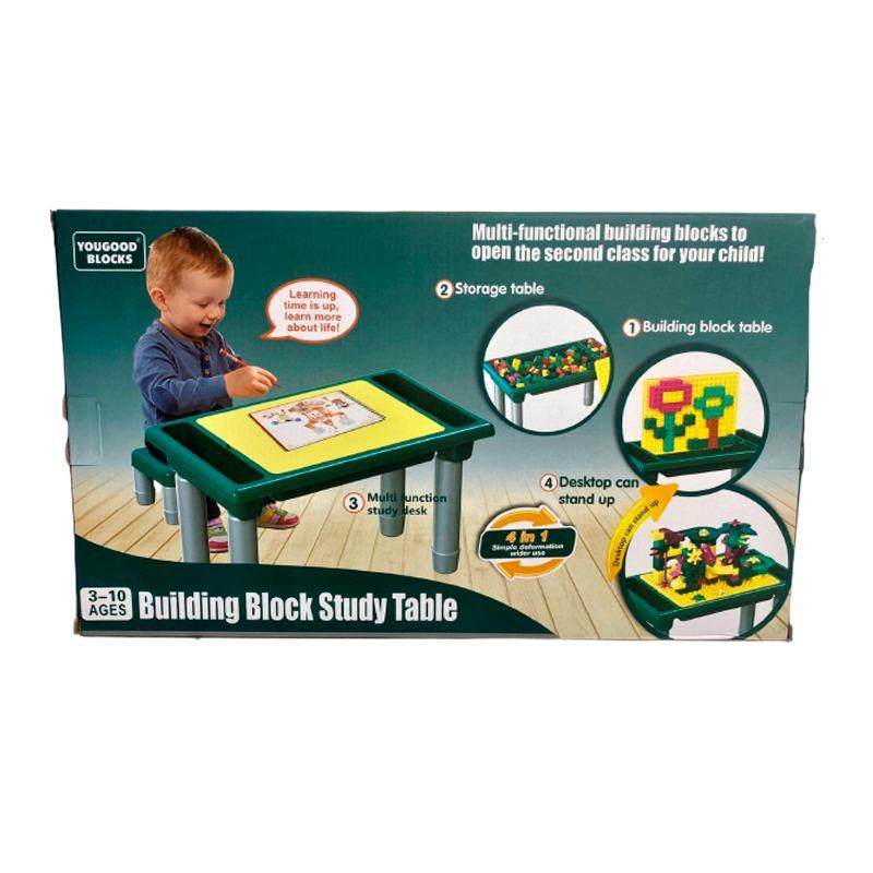 Building Block Study Table Multi Activity Table Set
