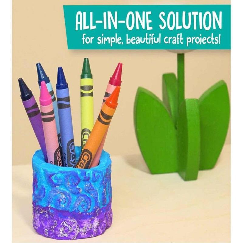 Crayola Craft Texture Pots Craft Kit