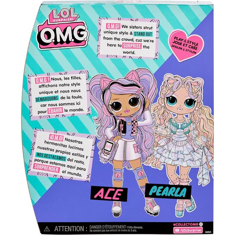 L.O.L. Surprise OMG Ace Fashion Doll with 15 Surprises
