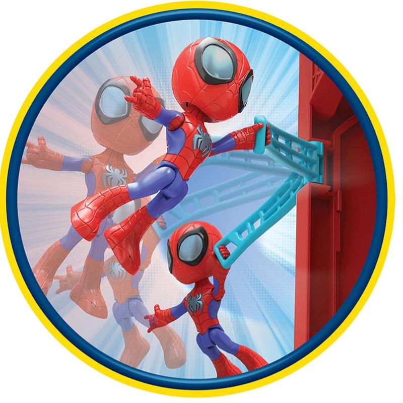Marvel Spider Crawl-R 2-in-1 Deluxe Headquarters Set