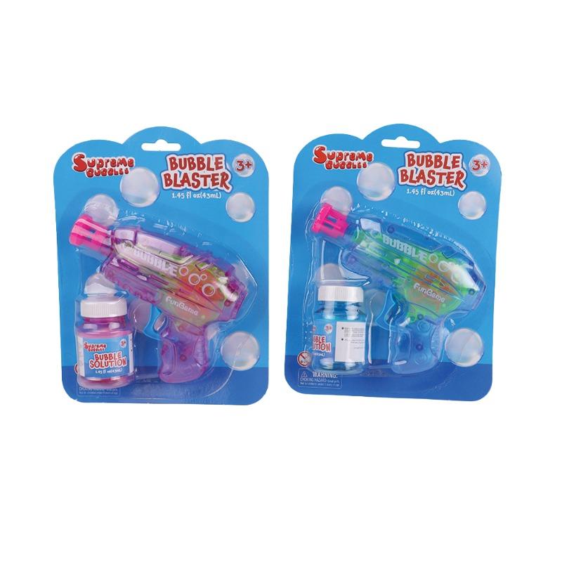 Supreme Bubbles Fiction light Up Bubble Shooter With 45ml Bubble Solution