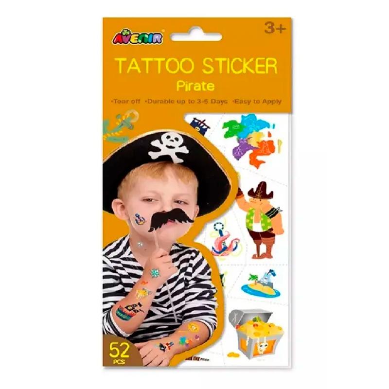 Avenir Tattoo Sticker-Pirate