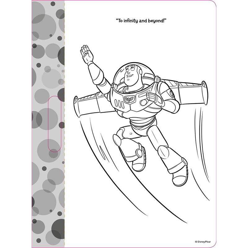 ديزني بيكسار - قصة شخصيات ديزني برسومات للتلوين