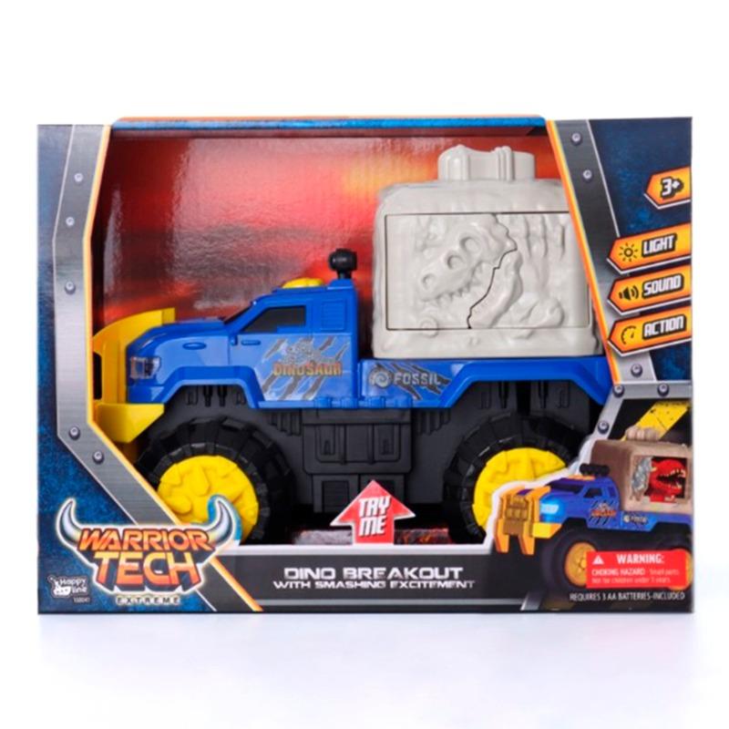 وريور تك - لعبة شاحنة الديناصور مع أضواء وأصوات