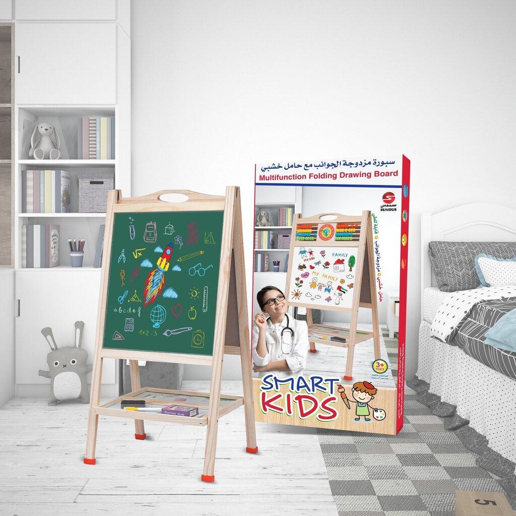 Sundus Double Sided Board With Wooden Stand