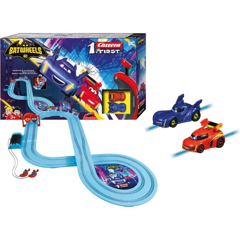 Carrera FIRST Batwheels Ready to Roll Battery Operated 2.9M Racing Set