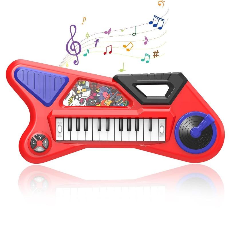 بيانو إلكتروني مع ميكروفون