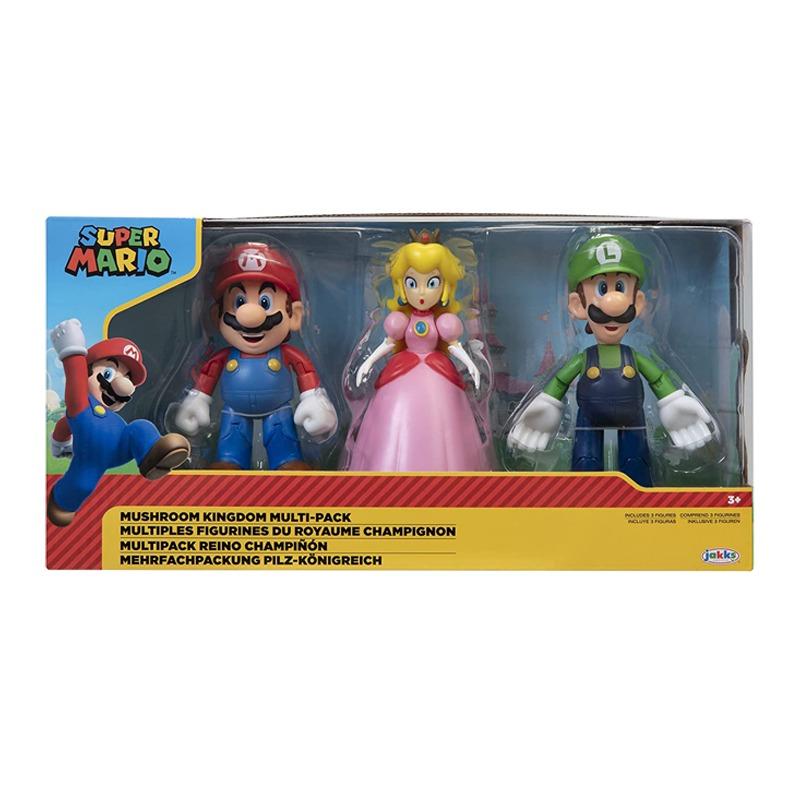Super Mario Mushroom Kingdom Diorama Figure 3 Pack