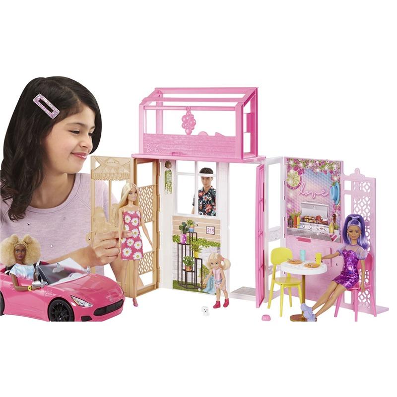Barbie House with Doll
