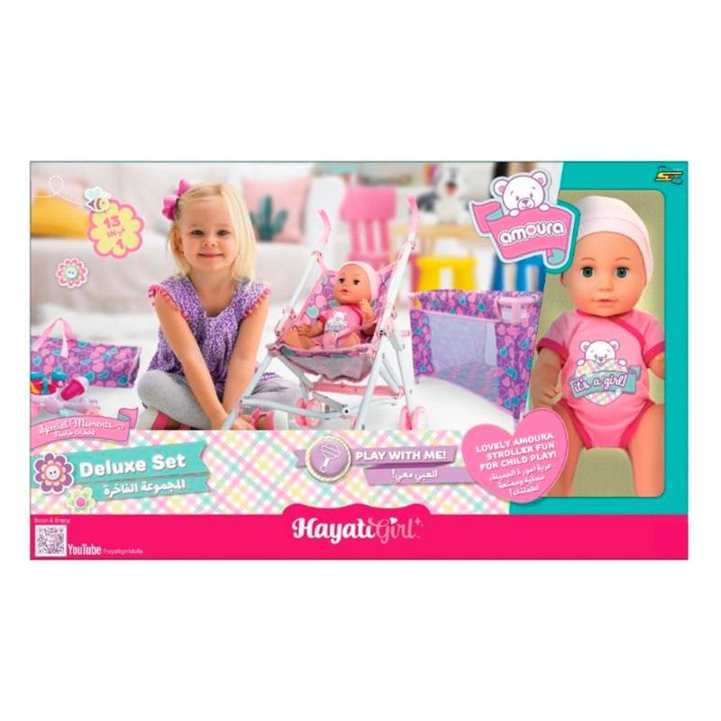 Baby Amoura Deluxe Set With Doll