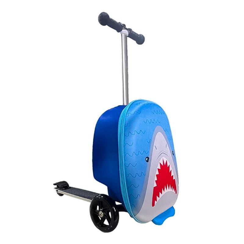 Dabdoob Eva Scooter Suitcase Shark 19 Inch