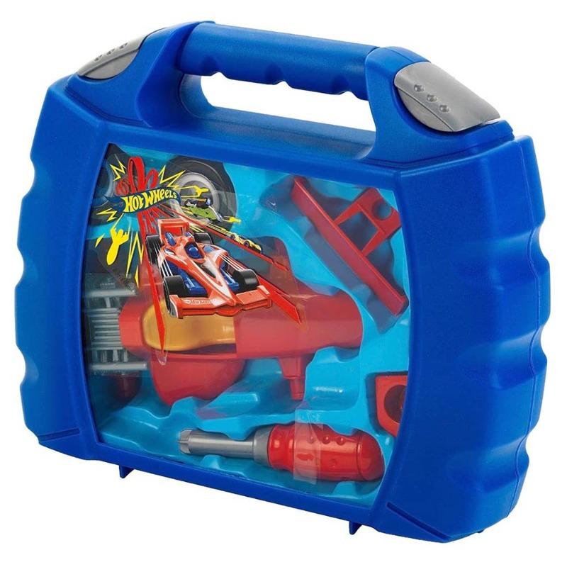 Klein Toys Theo Klein Hot Wheels Grand Prix Case Toy