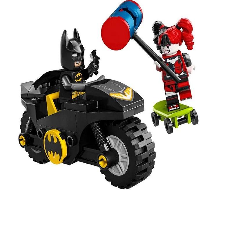 ليجو - مجموعة بناء مركبة باتمان ضد هارلي كوين