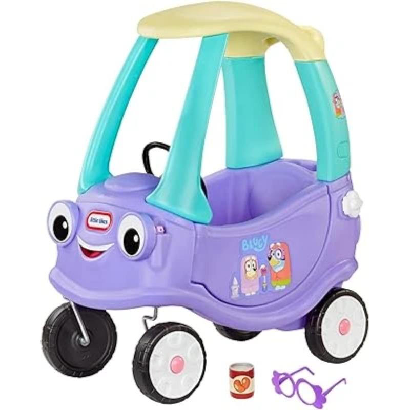 Little Tikes Bluey Grannies Coupe Ride-On Car – Interactive Fun for Kids