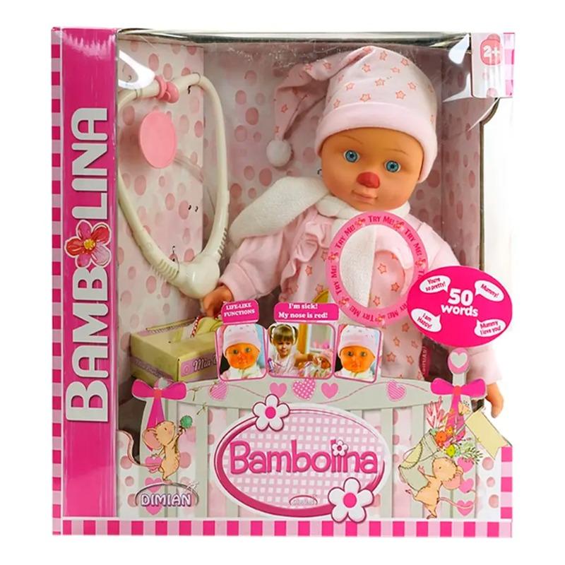Bambolina Doll Sick With 50 Words