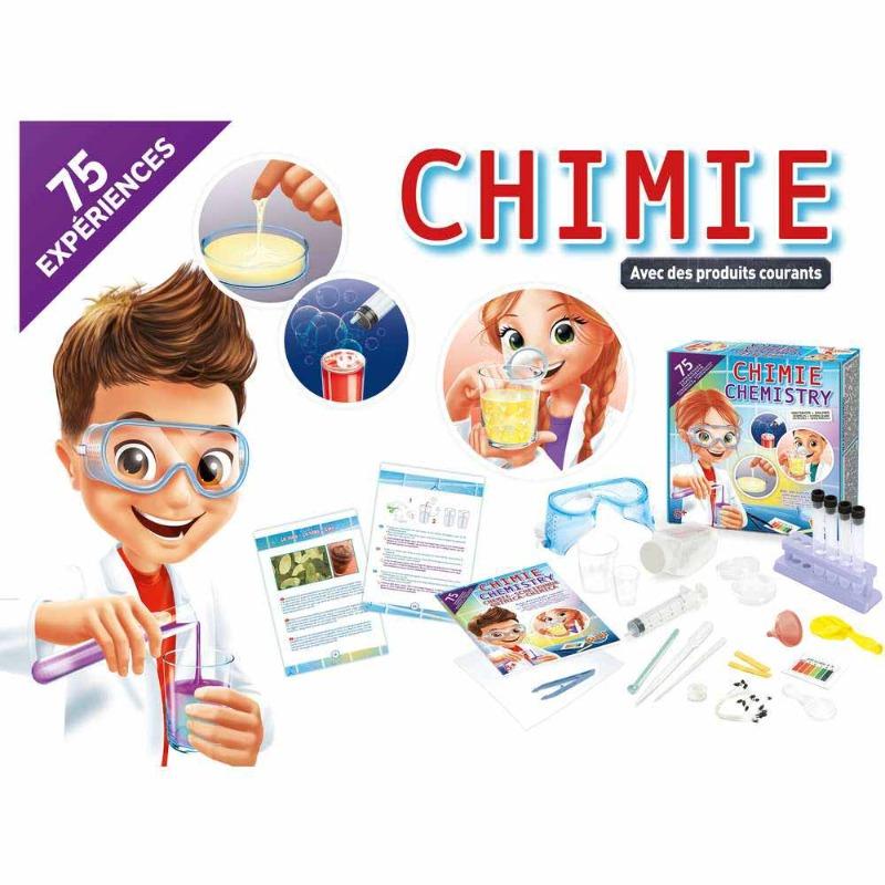 Buki France Chemistry 75 Experiments Kit