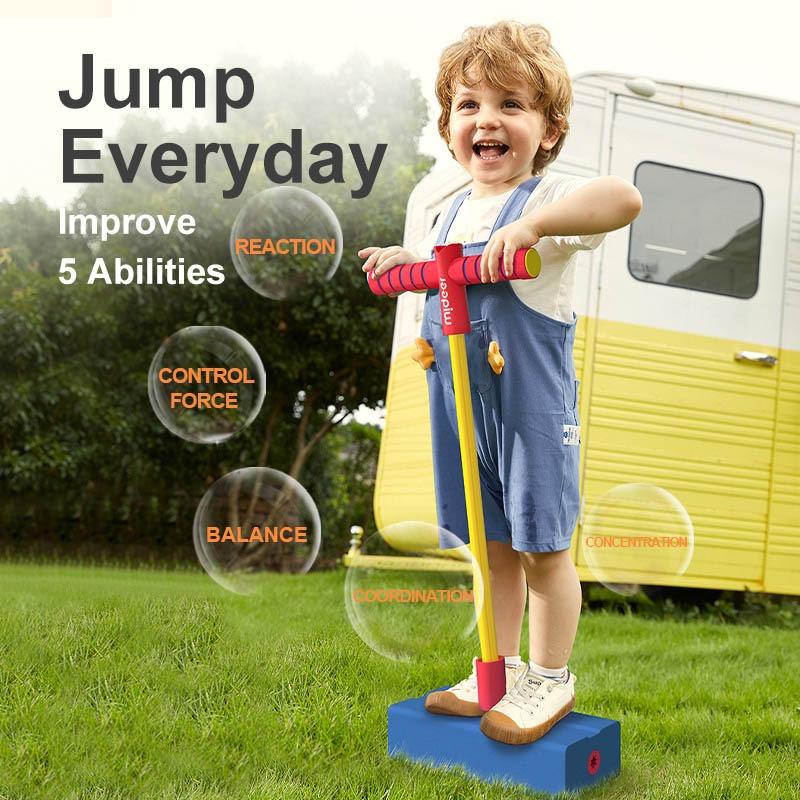 Mideer Jump Kid Blue Hippo