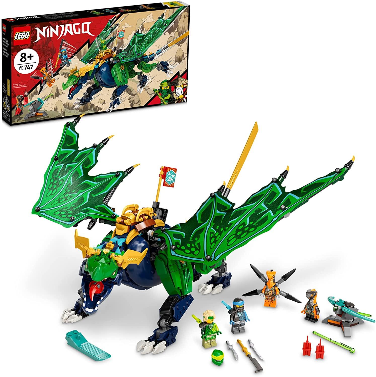 LEGO NINJAGO Lloyd’s Legendary Dragon Building Kit