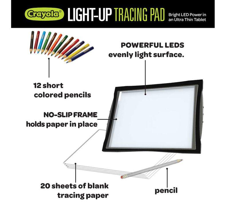 Crayola Light Up Tracing Pad With Night Mode