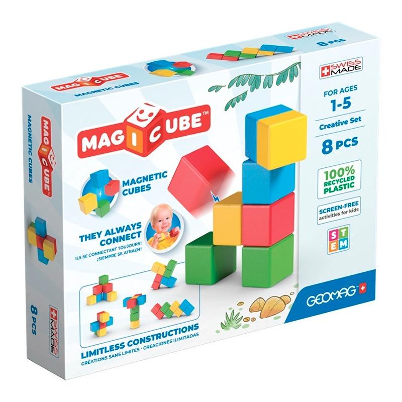 Geomag Magicube Recycled Creative Set - 8 Pcs