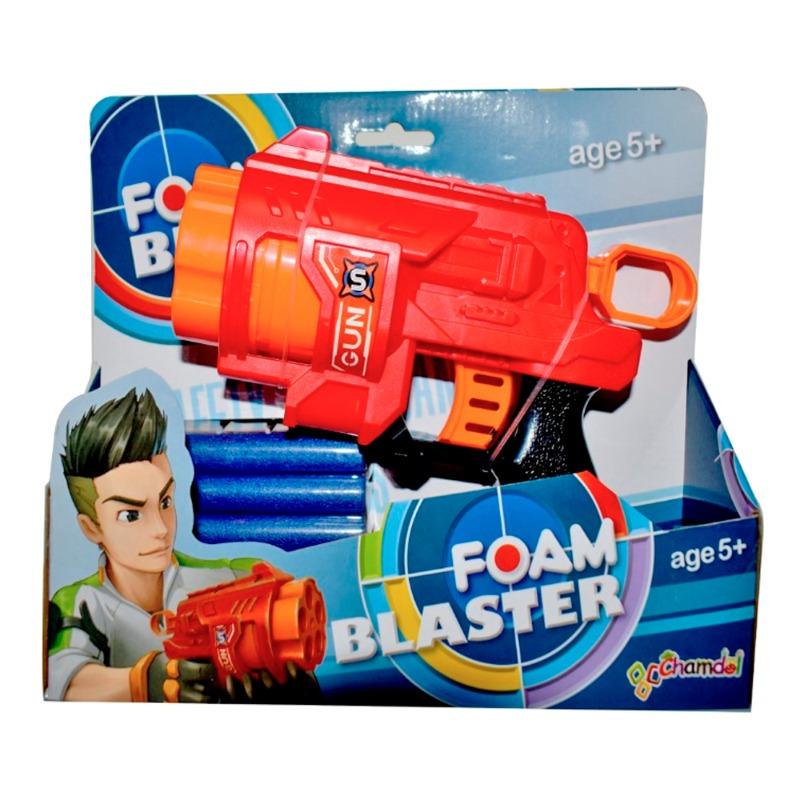 Chamdol Soft Bullet Toy Gun (Equipped With 8 Round Headed Bullets)