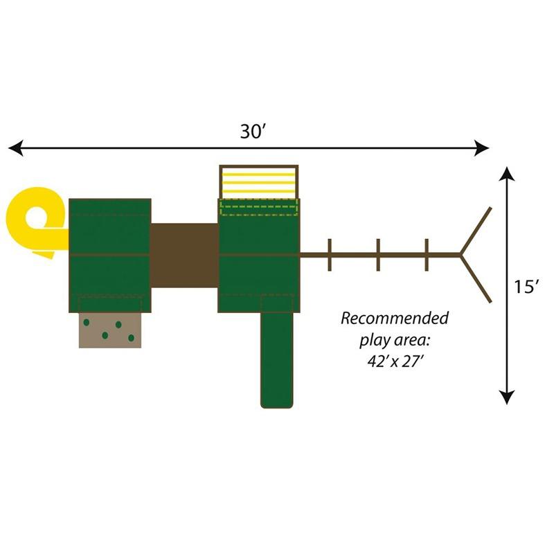 أيستيرن جينجل جيم - مجموعة لعب أرجوحة فانتاسي2 الخشبية