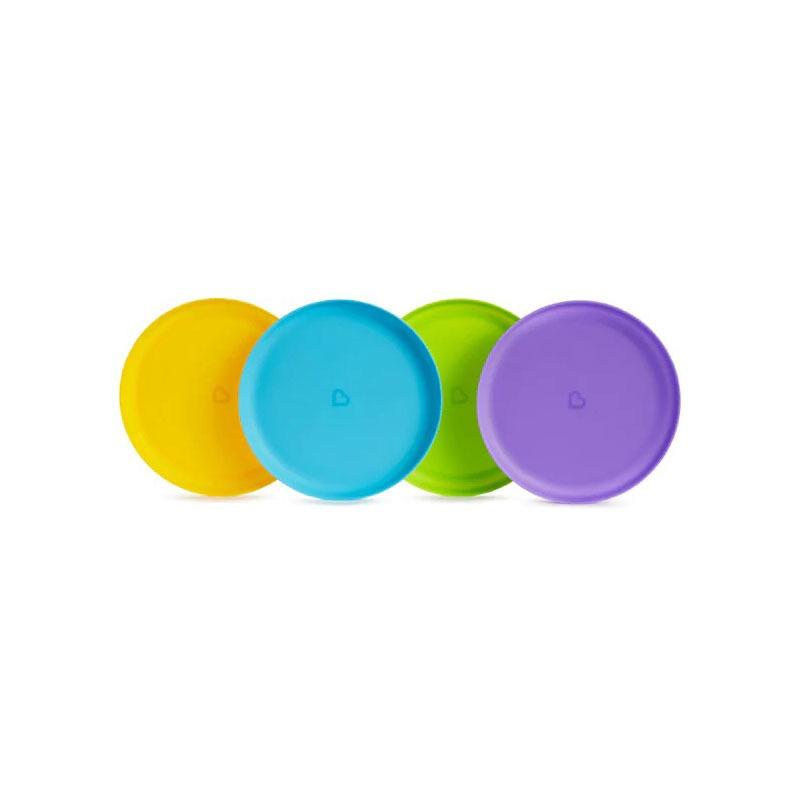 Munchkin Colored Plates Set Of 4