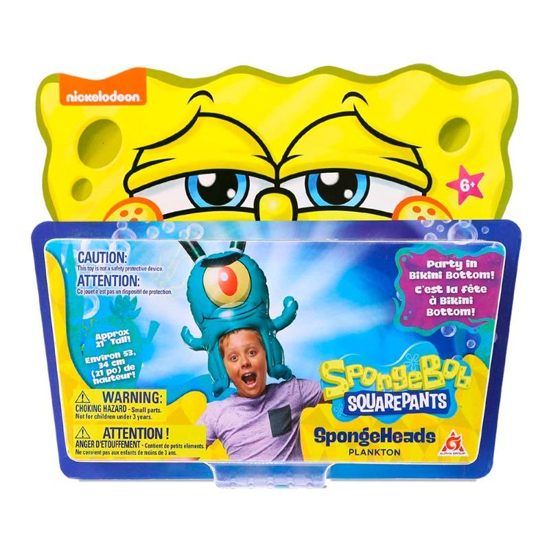 نيكلوديون - سبونج بوب سكوير بانتس رداء الرأس القابل للنفخ - شمشون