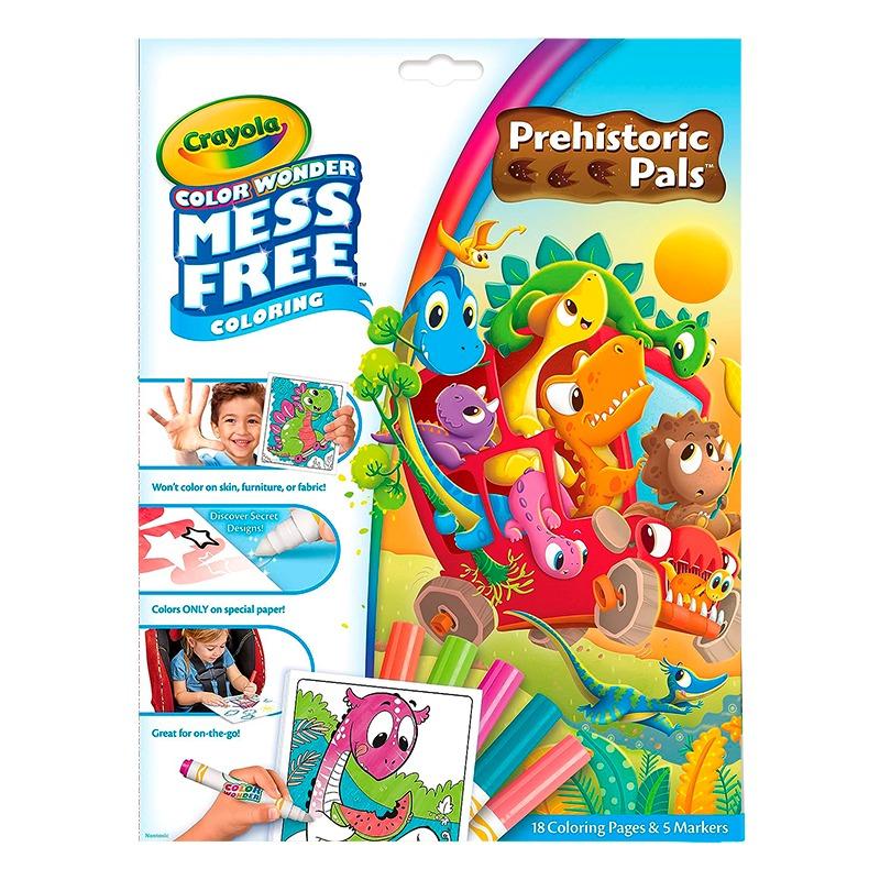 Crayola Color Wonder Pals Dinosaurs Coloring Set