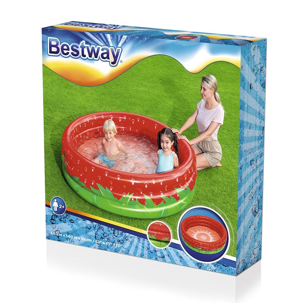 Bestway Children's Inflatable Pool Sweet Strawberry