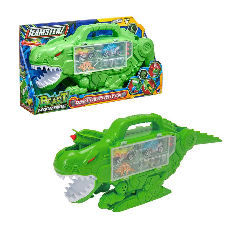 Teamsterz Beast Machines Dino Destroyer Set - 4 Pcs