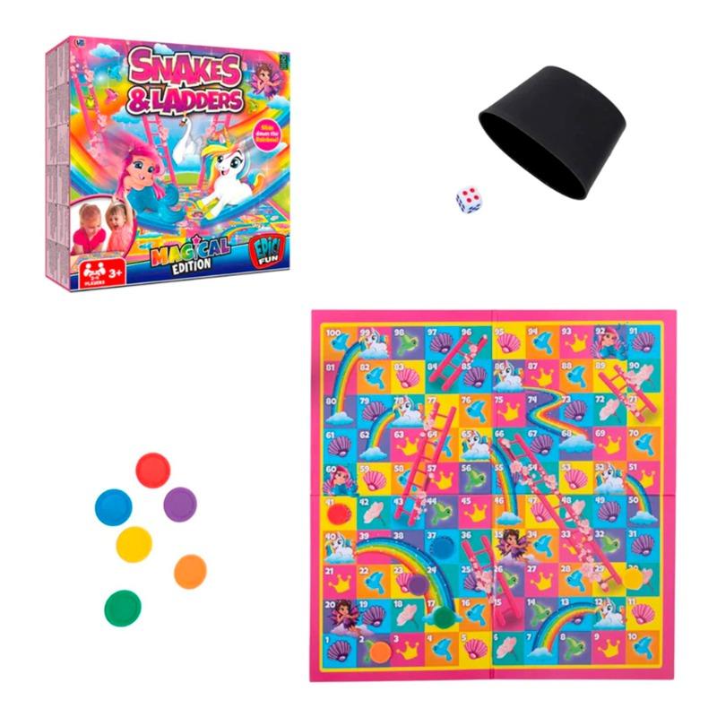 لعبة السلم والثعبان - الإصدار السحري